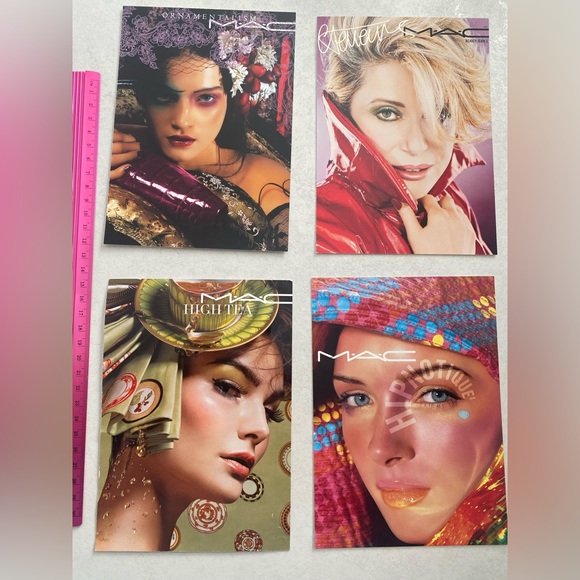 Mac cosmetics promo post cards . Early 2000’s - Picture 3 of 4